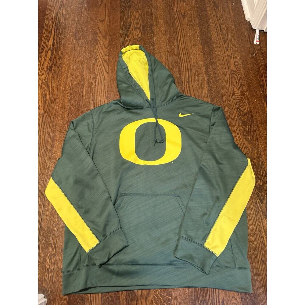 Mens Nike Oregon Ducks Therma Fit Hoodie size 2XL